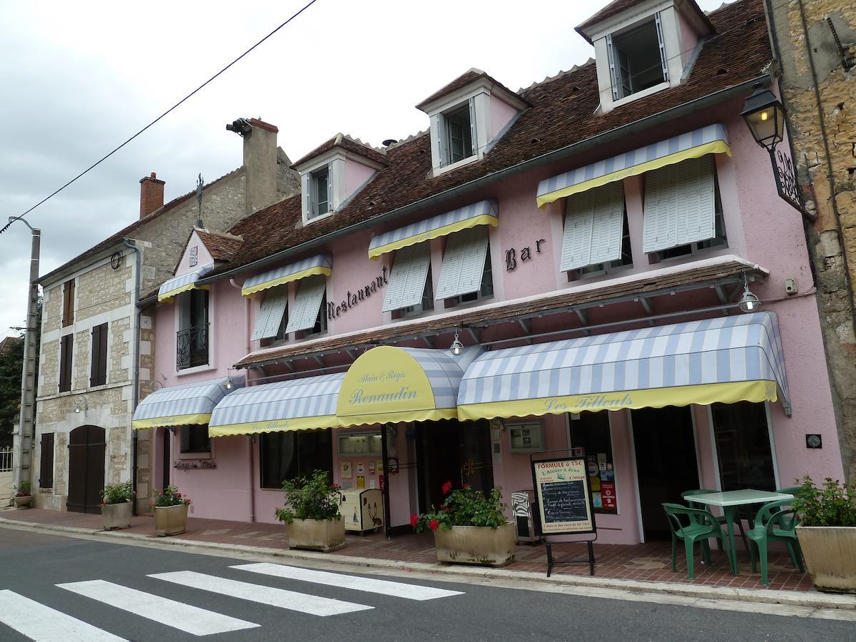 Auberge Les Tilleuls Hotel Vincelottes Exterior foto